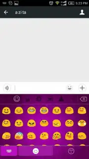 Lavender iKeyboard Theme скриншот 1