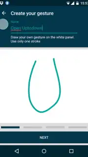 Finger Gesture Launcher скриншот 6
