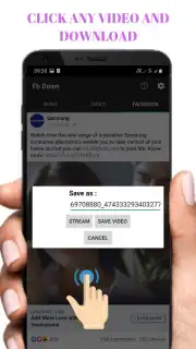 Easy Download Video For Facebok скриншот 3