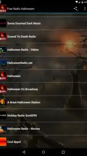 Free Radio Halloween Live скриншот 3