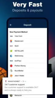 Marathonbet скриншот 3
