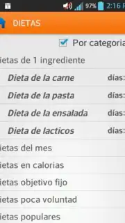 Diets for losing weight скриншот 10