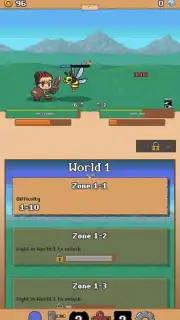 Idle Grindia: Dungeon Quest скриншот 3