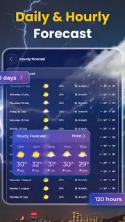 Live Weather Widget & Radar скриншот 1