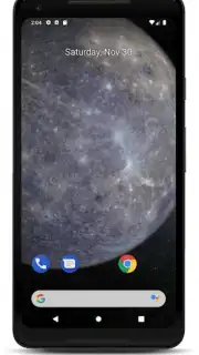 Moon 3D Live Wallpaper скриншот 10