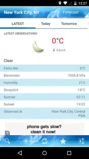 ForecaWeather скриншот 2