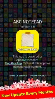ABC NOTEPAD скриншот 3