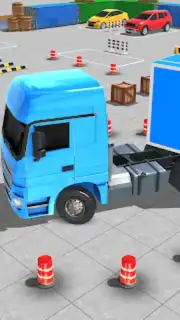 Real Euro Truck Parking Games скриншот 5
