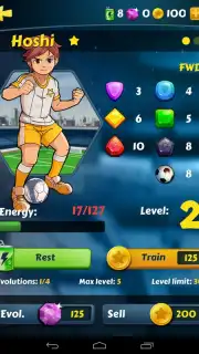 Hoshi Eleven - Puzzle Quest скриншот 4