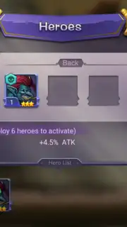 Tap Heroes: Clicker War скриншот 7