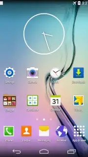 Galaxy S Launcher скриншот 4