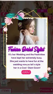 Wedding Fashion Dress Up скриншот 1