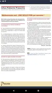 Application Prescrire скриншот 4