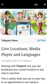 Telegram Black скриншот 2