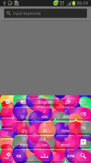 Balloons Keyboard скриншот 4