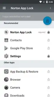 Norton App Lock скриншот 4