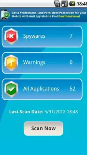 Anti Spy Mobile Free скриншот 5