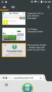 Orfox: Tor Browser скриншот 8