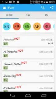 iFont (Expert of Fonts) скриншот 7