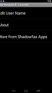 Fake Windows 8 - Launcher скриншот 2