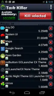 Task Killer FREE скриншот 1