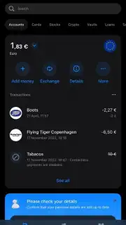 Revolut скриншот 3