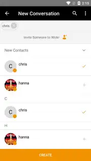 Wickr Me скриншот 7