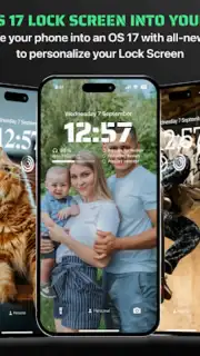 iLock - Lock Screen OS 17 скриншот 1