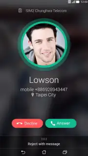 ASUS Calling Screen скриншот 3