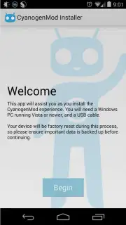 CyanogenMod Installer скриншот 1