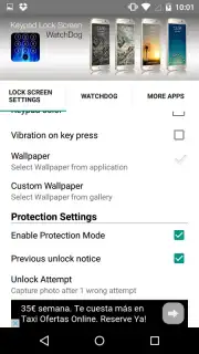 Keypad Lock Screen WatchDog скриншот 3