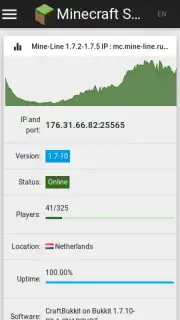 Minecraft Statistics скриншот 4