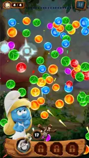 Smurfs Bubble Story скриншот 3