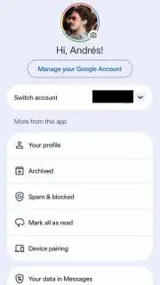 Google Messages скриншот 15