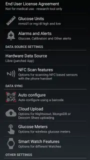 xDrip+ скриншот 5