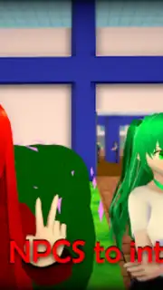 Ai To Noroi: School Simulator скриншот 3