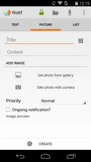 Notif скриншот 5
