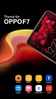 Oppo F7 Launcher - Themes and Wallpapers скриншот 3
