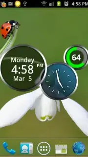 Rings Digital Weather Clock скриншот 6