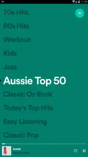 Spotify Stations скриншот 1