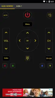 Universal TV Remote Control скриншот 2