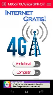 Internet Gratis 4G скриншот 6