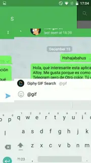 Alloy -free messaging app скриншот 6