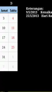 Kalender Nasional скриншот 3