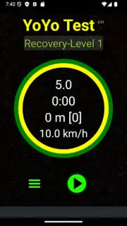 Yo-Yo Test скриншот 7