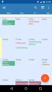 Touch Calendar Free скриншот 8