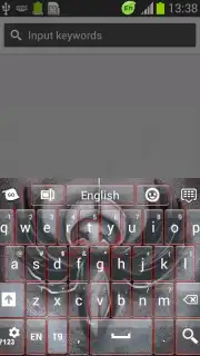Emo Angel Keyboard скриншот 5