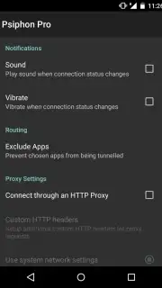 PsiPhon скриншот 2