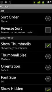 Blackmoon File Browser скриншот 1