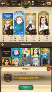 The Seven Deadly Sins: Grand Cross (JP) скриншот 2